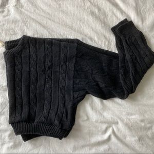 Urban Outfitters Cable-Knit Cropped Sweater
